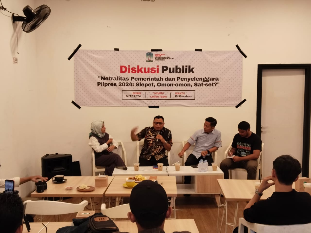 PP KAMMI Adakan Diskusi Publik tuntut Netralitas Pemerintah dan Penyelenggara Pilpres 2024